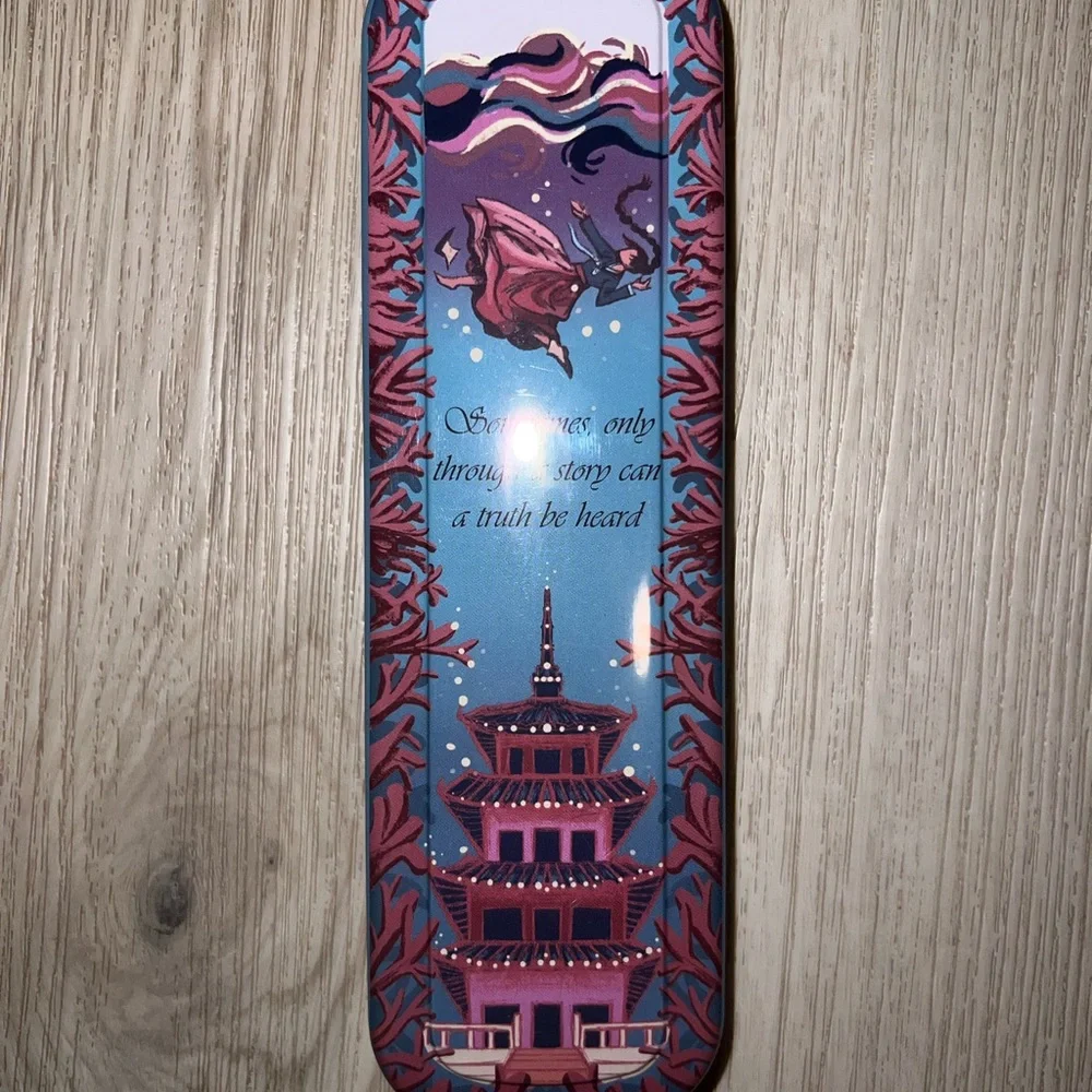 Decorative Multicolor Tin Pencil Case